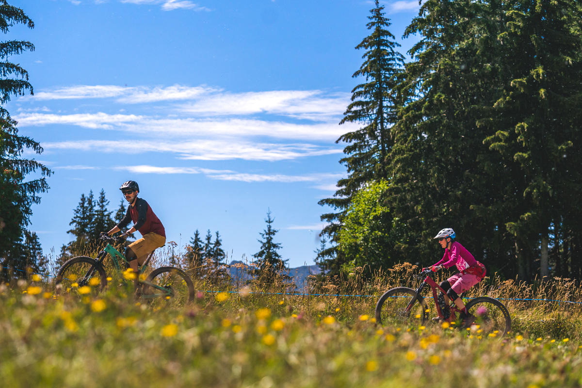 Mountainbiken in Skigebieden